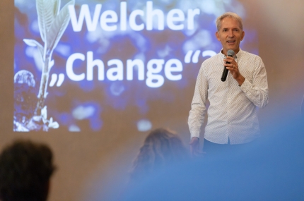 Martin Kirchner spricht über Wandel "Welcher Change?"
